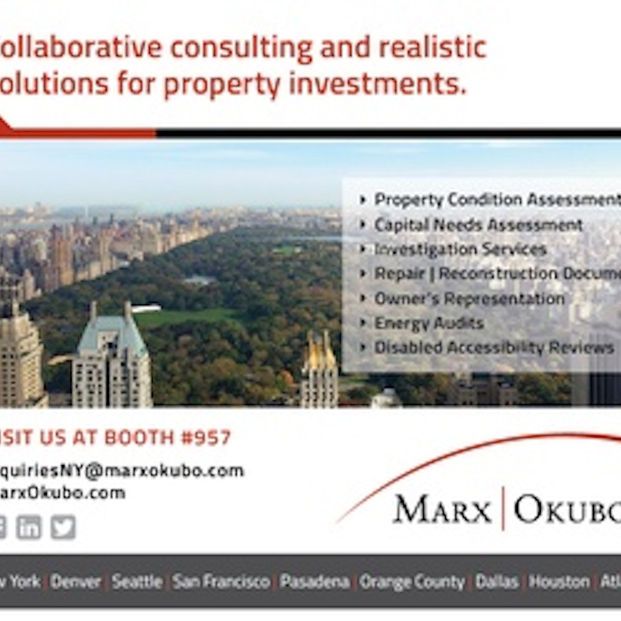 Marx|Okubo to Attend the 2017 BuildingsNY Conference in New York