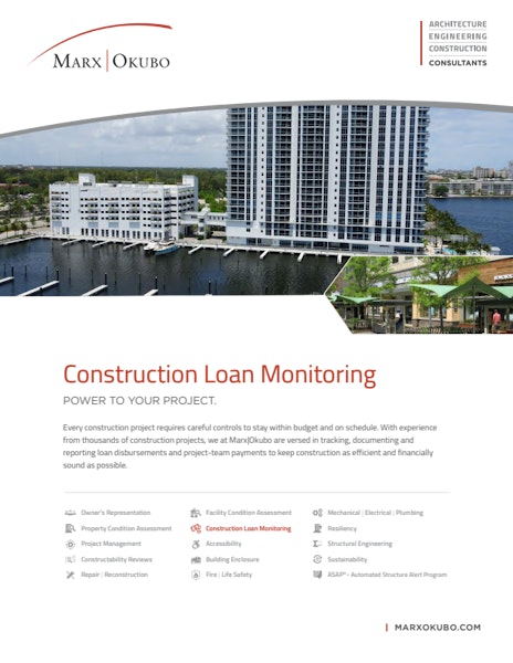 Construction Loan Monitoring brochure