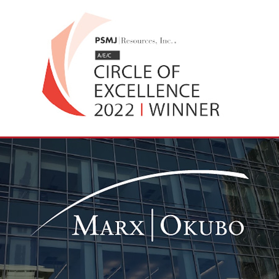 2022 PSMJ Circle of Excellence awarded to Marx|Okubo
