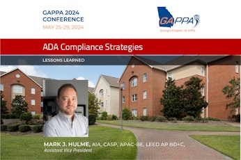 Mark Hulme to Present at GAPPA Conference on ADA Compliance Strategies image