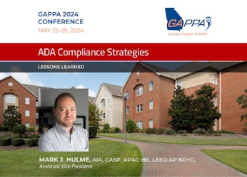Mark Hulme to Present at GAPPA Conference on ADA Compliance Strategies image
