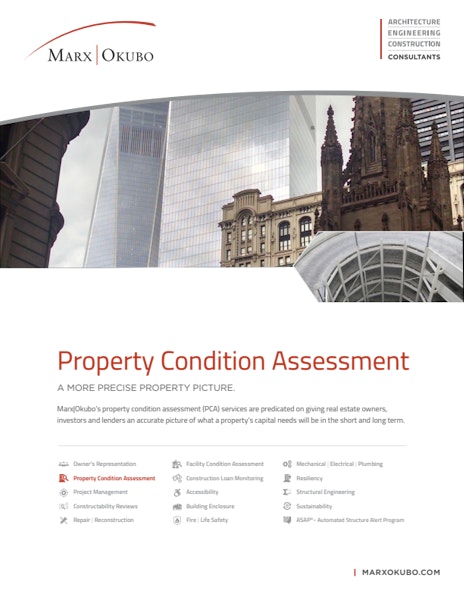 Property Condition Assessment brochure