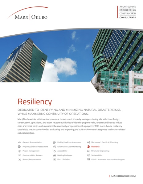 ESG | Sustainability & Resiliency brochure