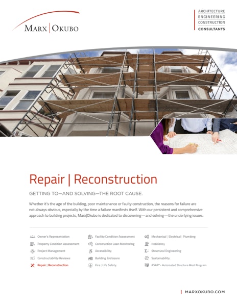 Repair | Reconstruction brochure