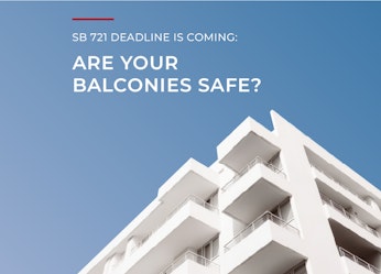 What property owners & managers should know about SB721 balcony inspections as deadline nears image